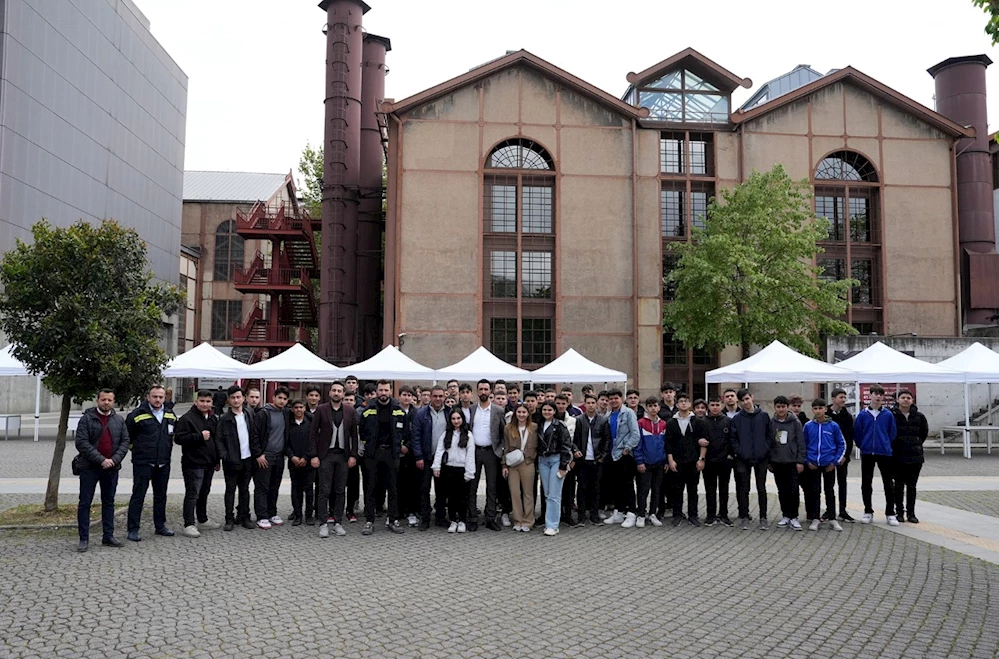 Lise Öğrencileri Osmanlı’nın İlk Elektrik Santralini Ziyaret Etti
